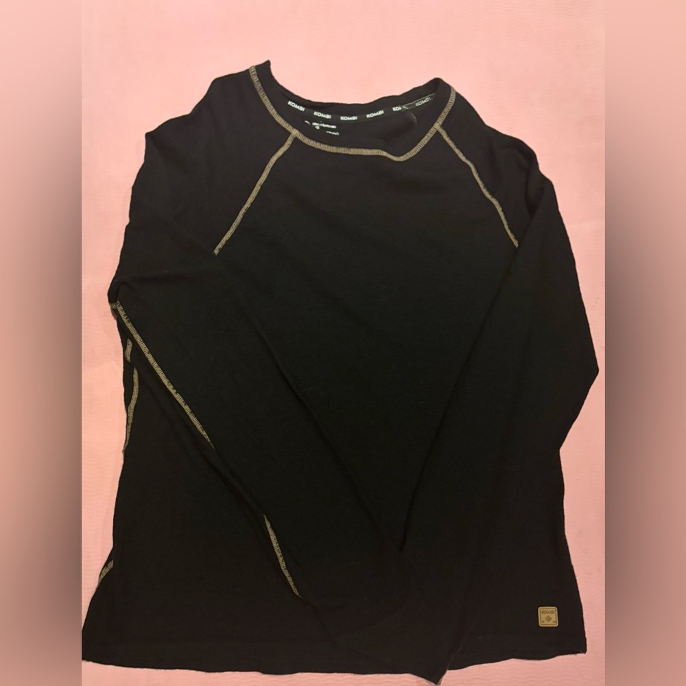 Men’s merino wool long sleeve thermal top